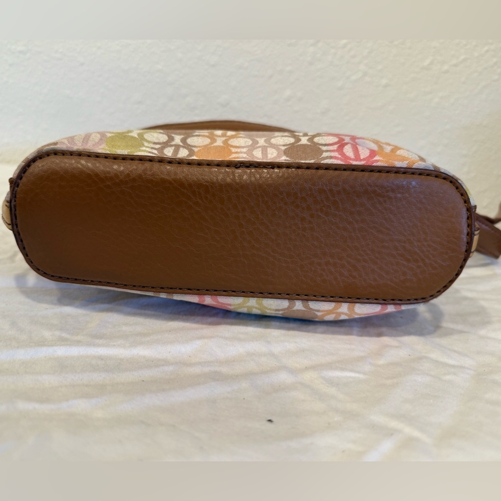 Etienne Aigner Multicolor Patterned Crossbody Bag - image 7